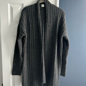 Gap chunky open long cardigan sweater
